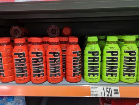 He said: “It’s always sold out,. . Prime drink asda